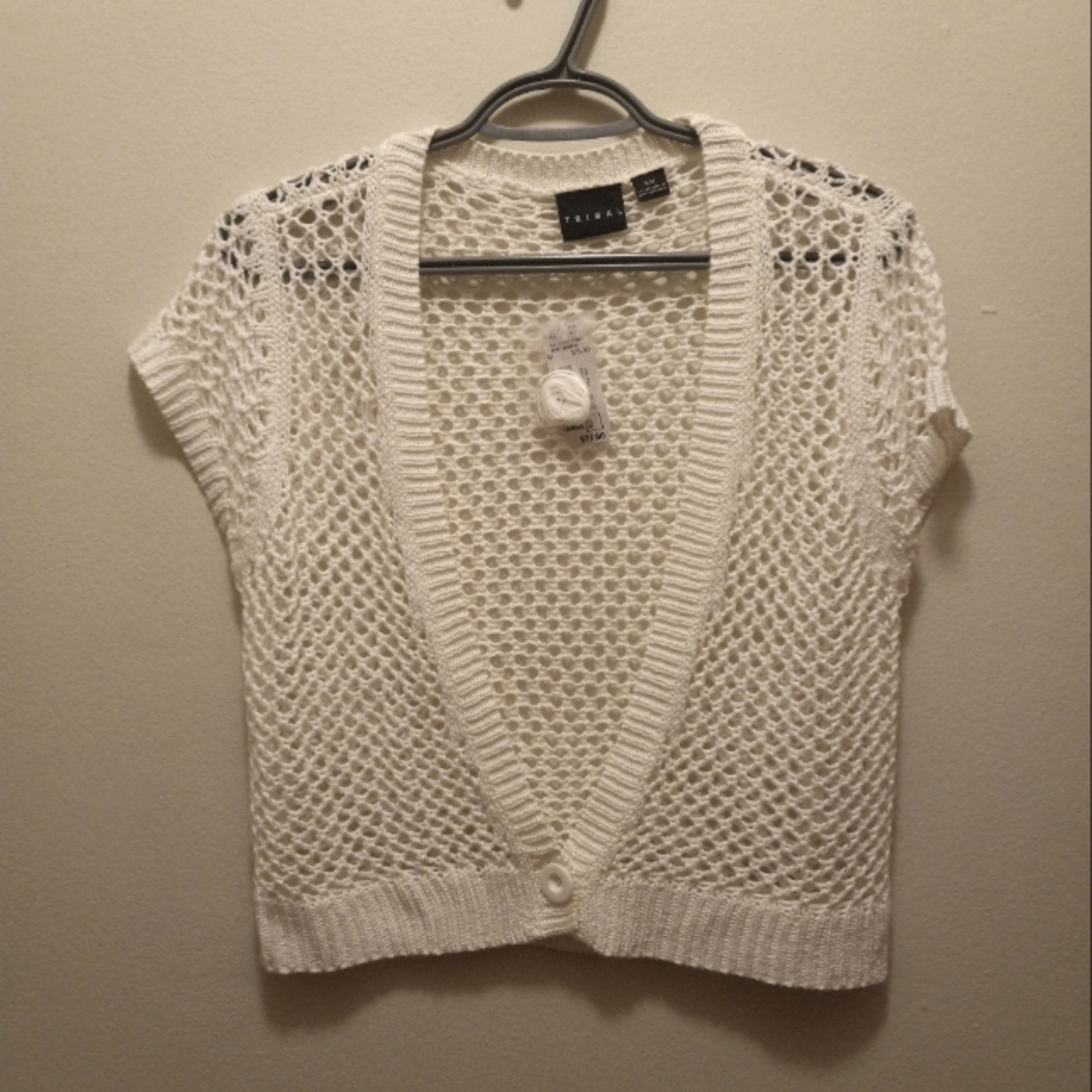 NWT Tribal Knit Shrug